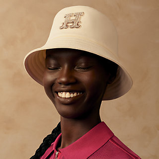 HERMES エルメス ハット ハーパー エクスリブリス ピンク ピンク系 HERMES(エルメス) 帽子(レディース) - 海外通販のBUYMA